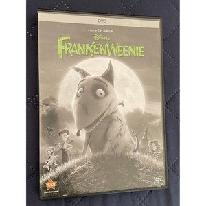 Disney Frankenweenie DVD 2012 Video Movie With Case and Pamphlet Halloween